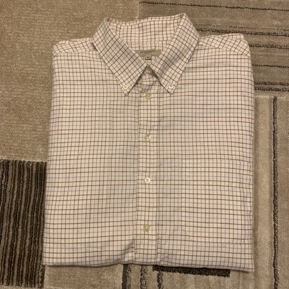Burberry london button down shirt XL